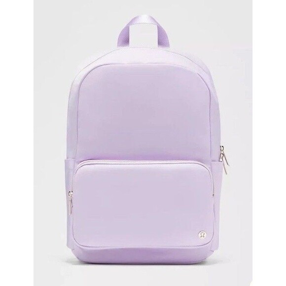 Lululemon‎ Everywhere Backpack 22L Metal Hardware Lavender Frost Gold